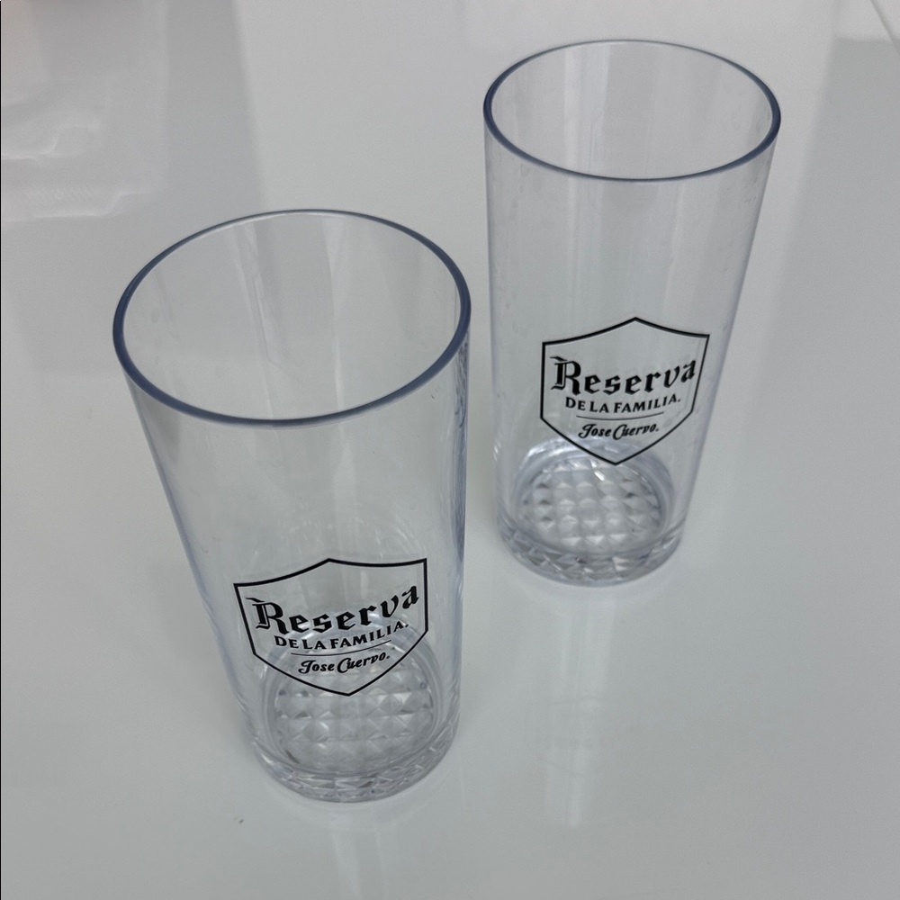 2 Clear Cups